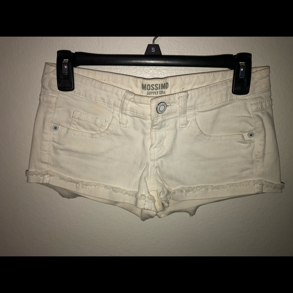 White Shorts